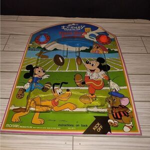 Monarc Products Disney Character Field Goal Football Vintage Game